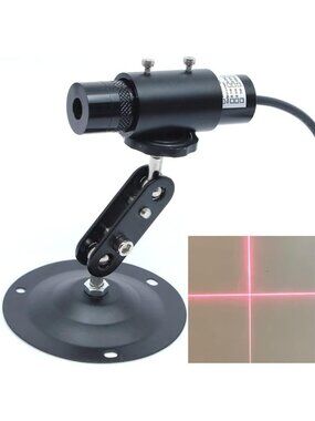 Adjustable 650nm Red Cross Line Laser Module for Precision Positioning